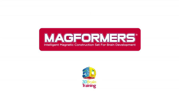 Magformers 14 Piece Magnetic Building Set