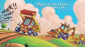 Mighty, Mighty, Construction Site Book Trailer
