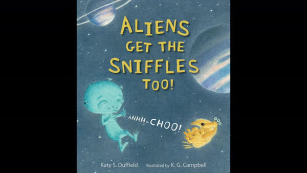 Aliens Get the Sniffles Too! Ahhh-Choo! - Book Trailer
