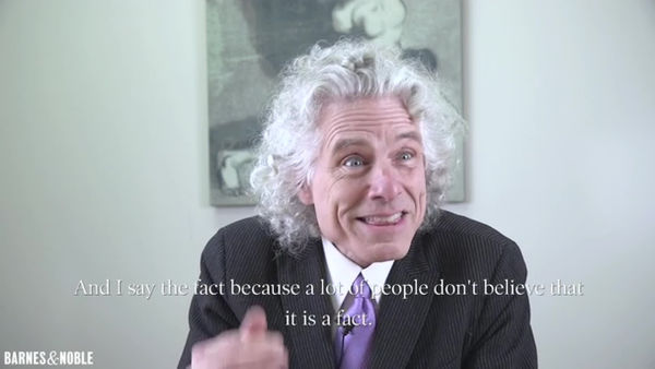 Steven Pinker on Enlightenment Now