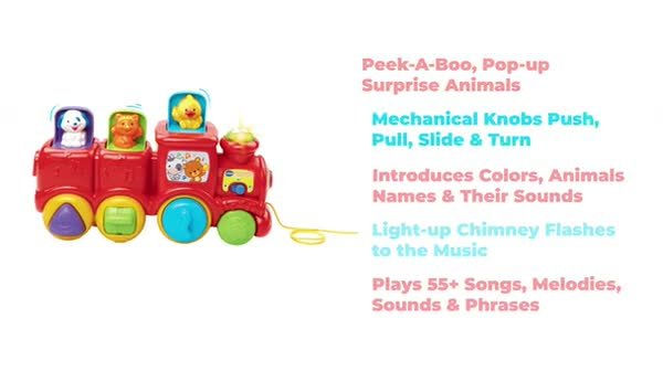 Pop & Surprise Animal Train - Product Video