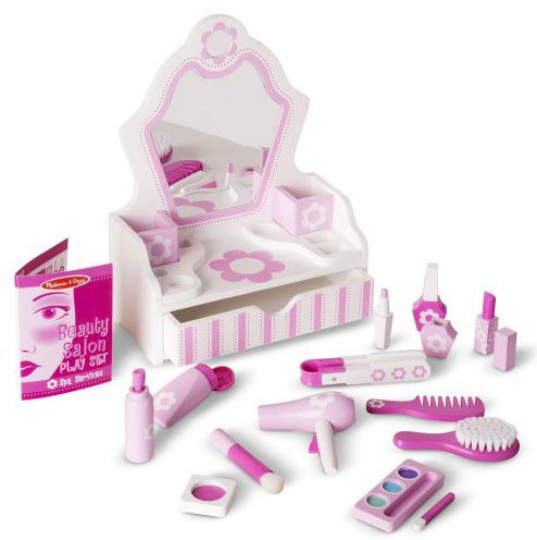 Children Play Set Furniture for Barbie, Cabeleireiro Acessórios