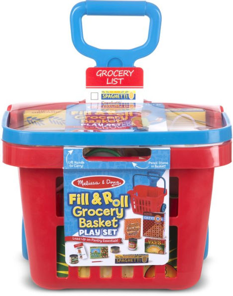 Rolling Grocery Basket