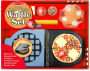 Wooden Press & Serve Waffle Set