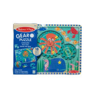 Title: Melissa & Doug Underwater Wooden Gear Puzzle