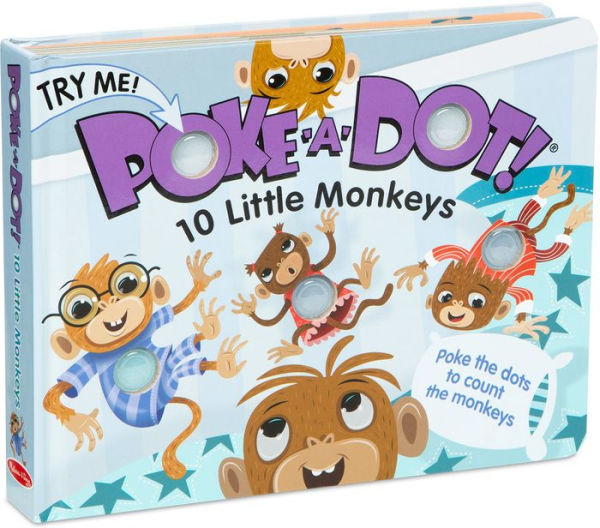 Poke-A-Dot: 10 Little Monkeys