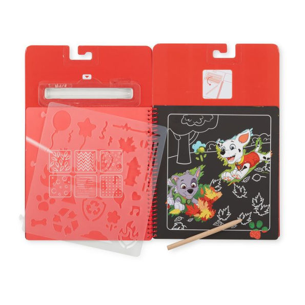 Paw Patrol Scratch Art Pad - Marshall