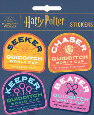 Title: Harry Potter Quidditch Carded 4 Sticker Set