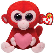 Title: Charming Monkey with Heart Plush