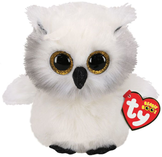 opener Smerig Tot ziens Ty Beanie Boos Plush - Austin White Owl, 6" by TY | Barnes & Noble®