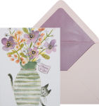 Alternative view 1 of Boxed Notes Thinking of You Cat