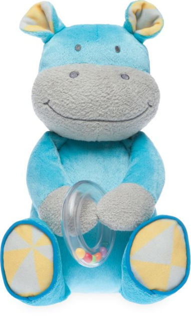 blue hippo stuffed animal