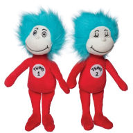 Title: Dr. Seuss Thing 1 and Thing 2 Plush (2 pcs 1 ea)