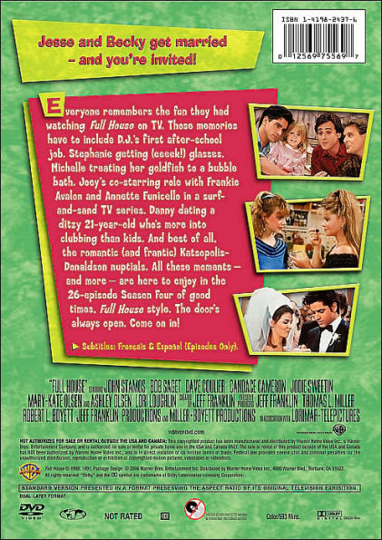 Full House: The Complete Fourth Season [4 Discs]