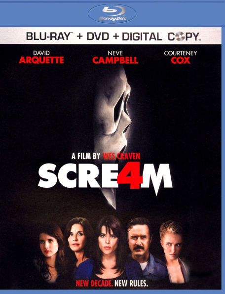 Scream 4 [2 Discs] [Includes Digital Copy] [Blu-ray/DVD]