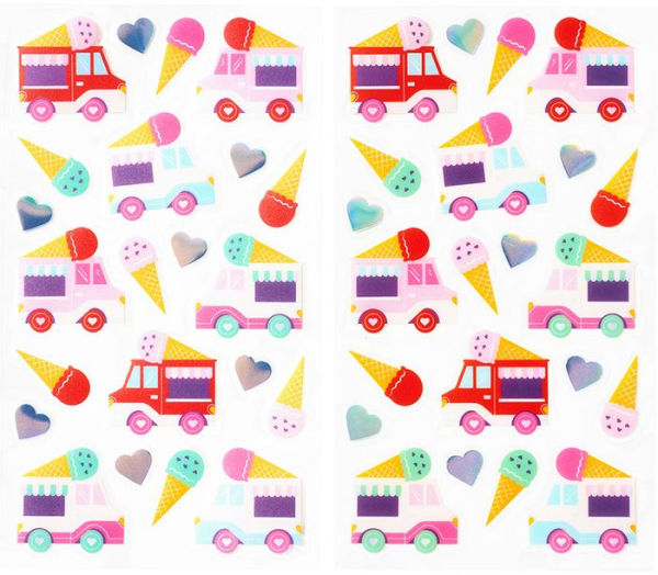 Ice Cream Truck Stickers