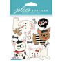 Dimensional French Bulldog Stickers