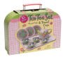 Schylling 117071 Tin Tea Set In Travel Case
