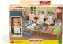 Alternative view 2 of Calico Critters School Lunch Set, Dollhouse Playset with Figure and Accessories