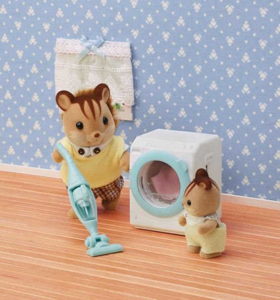 Calico Critters Laundry & Vacuum Cleaner