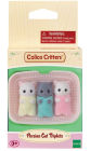 Alternative view 2 of Calico Critters Persian Cat Triplets, Set of 3 Collectible Doll Figures with Cradle Accessory