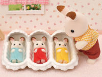 Alternative view 3 of Calico Critters Triplets Care Set, Dollhouse Playset with 3 Figures and Accessories