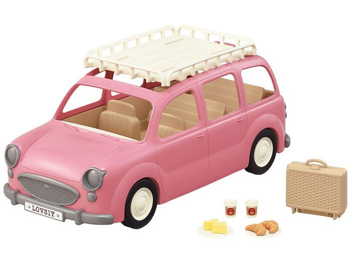 Calico Critters Family Picnic Van, Toy Vehicle for Dolls with Picnic  Accessories by Epoch Everlasting Play LLC