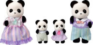 Title: Calico Critters Pookie Panda Family, Set of 4 Collectible Doll Figures