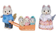 Title: Calico Critters Husky Family, Set of 5 Collectible Doll Figures