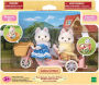 Alternative view 6 of Calico Critters Husky Brother & Sister's Tandem Cycling Set, Dollhouse Playset with Figures and Accessories