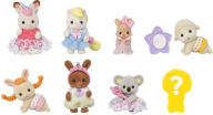 Calico Critters Baby Fun Hair Series Blind Bags, Surprise Set including Doll Figure and Accessory