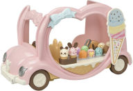 Title: Calico Critters Ice Cream Van, Toy Vehicle for Dolls