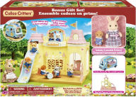 Title: Calico Critters Baby Castle Nursery Gift Set, Dollhouse Playset with2 Collectible Figures, Nursery, Sunshine Bus Vehicle and Castle Playground