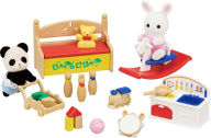 Title: Calico Critters Baby's Toy Box, Dollhouse Playset with Figures and Accessories