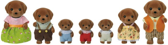 Calico critters store lab family