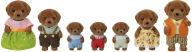 Title: Calico Critters Chocolate Labrador Family - Set of 7 Collectible Doll Figures - Barnes & Noble Exclusive