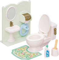 Title: Calico Critters Toilet Set