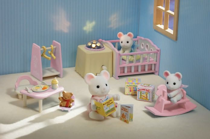 Calico Critters Nightlight Nursery Set 20373225978 Item Calico Critters Nightlight Nursery
