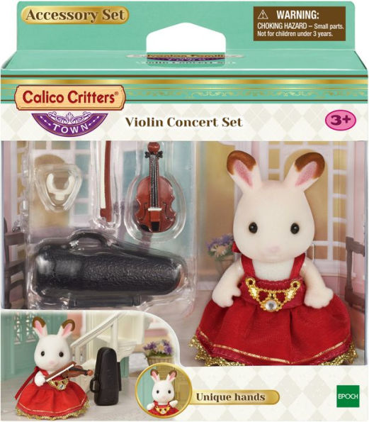 Calico Critters Violin Concert Set