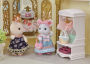 Alternative view 6 of Calico Critters Fashion Playset Sugar Sweet Collection, Dollhouse Playset with Marshmallow Mouse Figure and Fashion Accessories