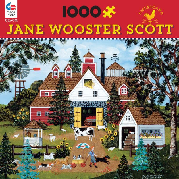 Jane Wooster Scott Parade of Champions Exclusive 1000Piece PuzzleB&N
