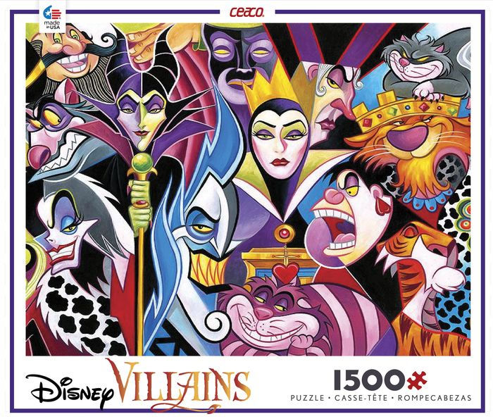 Disney 1500 pc Puzzle Villains 21081340137 Item Barnes & Noble®