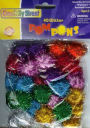 CHENILLE KRAFT COMPANY CK-811501 GLITTER POM PONS BAG OF 40 1