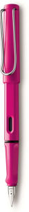 Lamy Safari Pink Fountain Pen, Fine