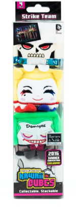 Suicide Squad 4 pack BN Kawaii Cubes Comic Con Exclusive