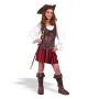 Girl High Seas Buccaneer Child Costume: Size Large