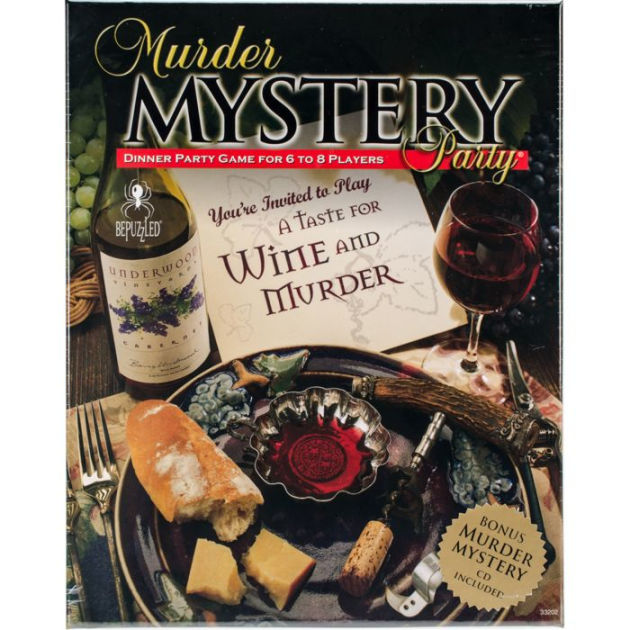 Murder Mystery Party - Taste for Wine & Murder by University Games