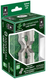 Title: Hanayama Hourglass Brainteaser Puzzle Level 6