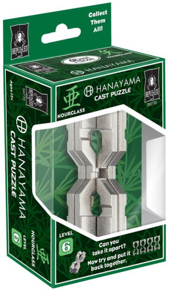 Hanayama Hourglass Brainteaser Puzzle Level 6