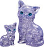 Cat With Kitten - Sandard Crystal Puzzle